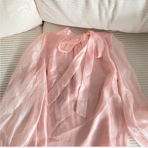 Elegant Pink Women's Blouse